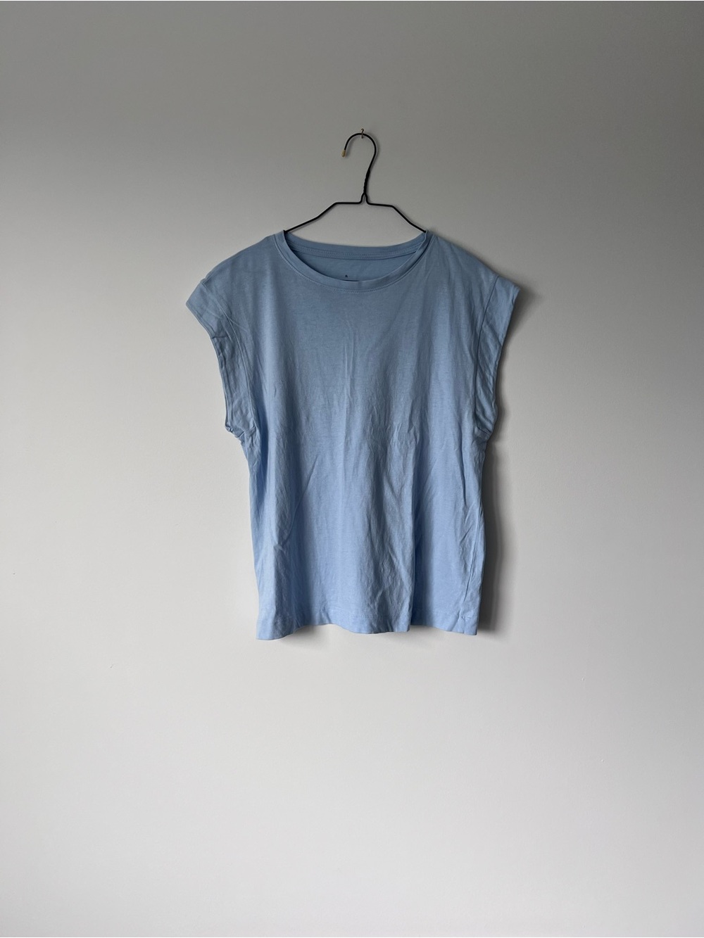 a new day Light Blue Cap-Sleeve Tank Top